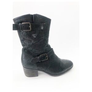 UGG Collection Women’s Boots Made in Italy Casual Dress Boots Black Size 7.5